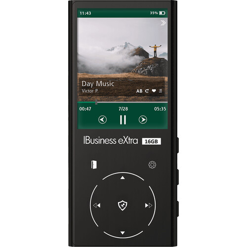 Samvix iBusiness eXtra 16GB MP3 Player (Black)