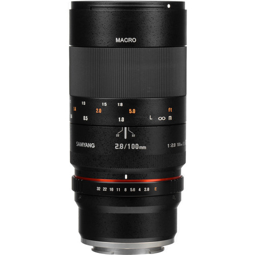 Samyang 100mm f/2.8 ED UMC Macro Lens fo