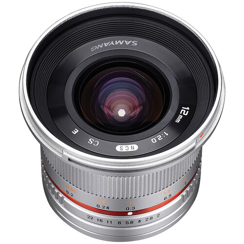 Samyang 12mm f/2.0 NCS CS Lens for Fujif