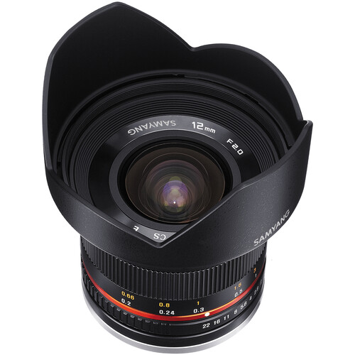 Samyang 12mm f/2.0 NCS CS Lens for Micro