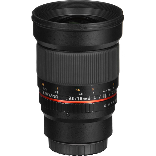 Samyang 16mm f/2.0 ED AS UMC CS Lens for