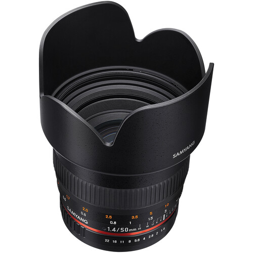 Samyang 50mm f/1.4 AS UMC Lens for Canon