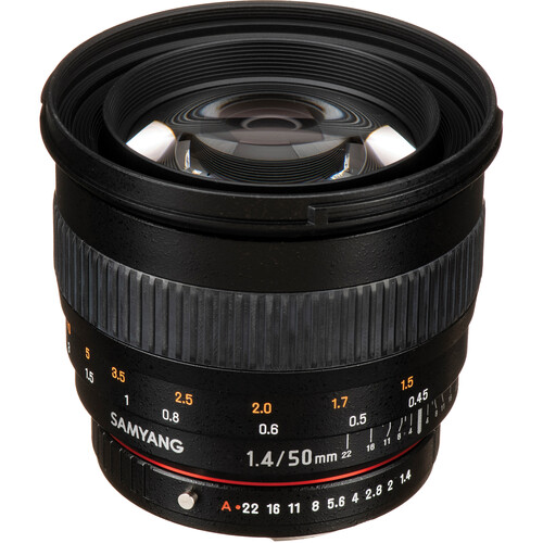 Samyang 50mm f/1.4 AS UMC Lens for Penta
