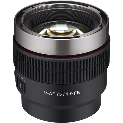 Samyang Cine V-AF 75mm T1.9 FE Lens (Son