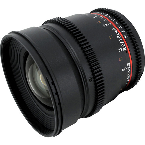 Samyang 16mm T2.2 Cine Lens for Nikon F