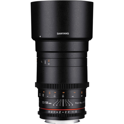 Samyang 135mm T2.2 AS UMC VDSLR II Lens