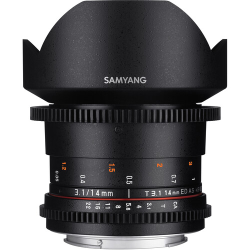 Samyang 14mm T3.1 VDSLRII Cine Lens for