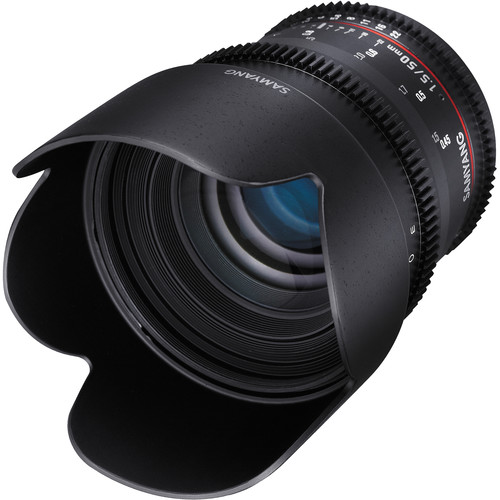 Samyang 50mm T1.5 VDSLR AS UMC Lens for