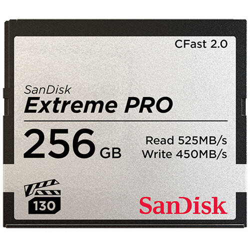 SANDISK EXTREME PRO CFAST 2.0, 256GB,