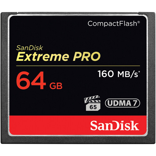 SanDisk 64GB Extreme Pro CompactFlash Me