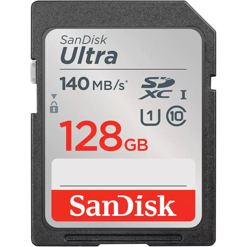 SanDisk 128GB Ultra UHS-I SDXC Memory Ca
