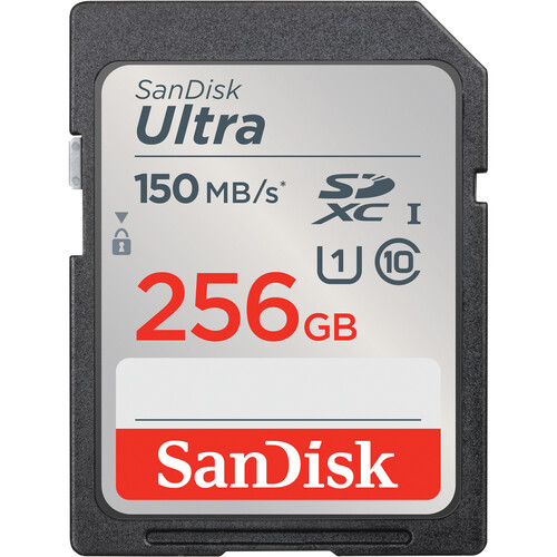 SanDisk 256GB Ultra UHS-I SDXC Memory Ca