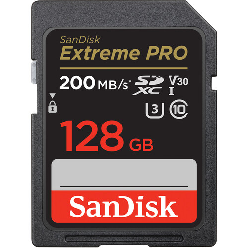 SanDisk 128GB Extreme PRO UHS-I SDXC Mem