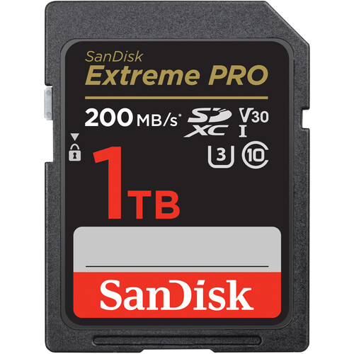 SanDisk 1TB Extreme PRO UHS-I SDXC Memor