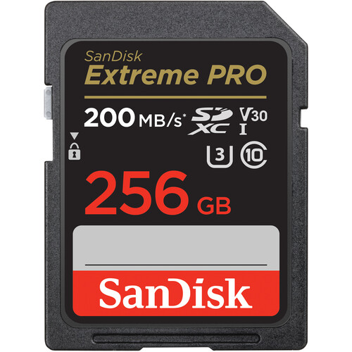 SanDisk 256GB Extreme PRO UHS-I SDXC Mem