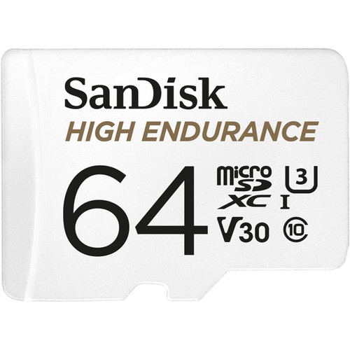 SANDISK HIGH ENDURANCE MICROSDXC, 64GB,