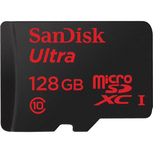 Карта памяти sandisk 128gb microsdxc