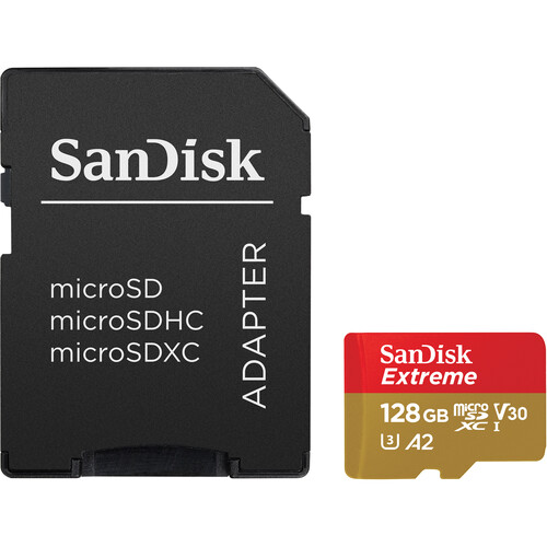 SanDisk 128GB Extreme UHS-I microSDXC Me