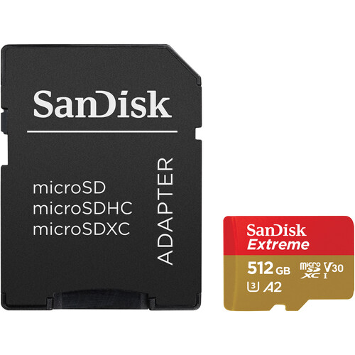 SanDisk 512GB Extreme UHS-I microSDXC Me