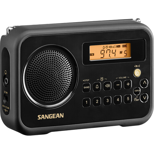 Sangean SG104 Portable AM/FM Digital Alarm Clock Radio SG104