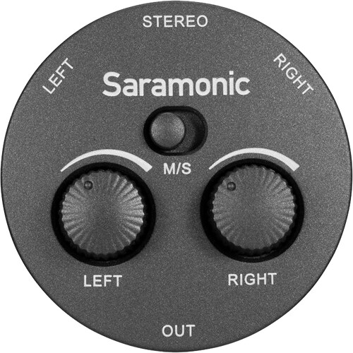 Saramonic AX1 Passive 2-Channel Audio Mixer for Cameras Smartphones Tablets and Computers