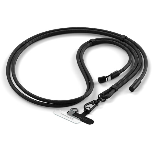 Satechi OntheGo USB-C Lanyard Cable (4.9' Black)