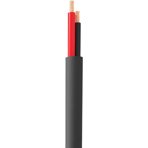 SatMaximum 16 AWG UV-Rated 2-Conductor Direct-Burial Outdoor Speaker Cable (Black 250')