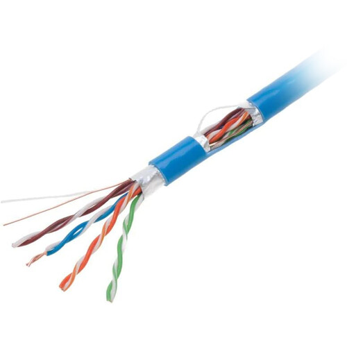 SatMaximum Cat 5e FTP Bulk Ethernet Cable (1000' Blue)