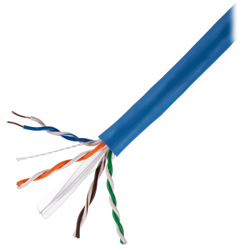 SatMaximum Cat 6a UTP Bulk Ethernet Cable (1000' Blue)
