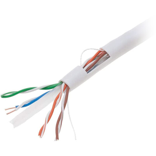 SatMaximum Cat 6 UTP Bulk Ethernet Cable (500' White)