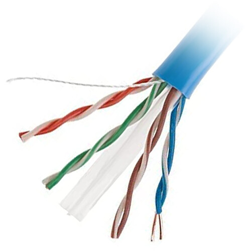 SatMaximum Cat 6 UTP Bulk Ethernet Cable (500' Blue)