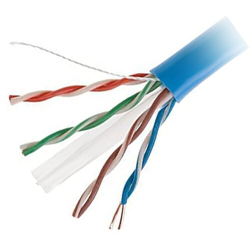 SatMaximum Cat 6 UTP Bulk Ethernet Cable (1000' Blue)