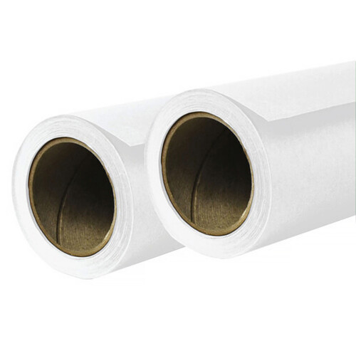 Savage 9 x 36' Background Paper (#01 Super White 2-Pack)