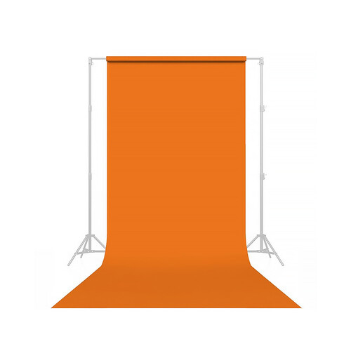 Savage #24 Orange Seamless Background Paper (86