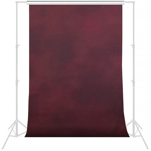 Savage Painted Canvas Backdrop (Scarlet 8 x 12')