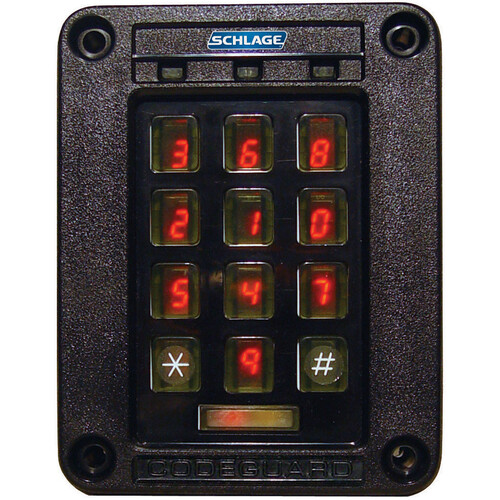 Schlage SERIII-W Scramble Keypad (Gray)