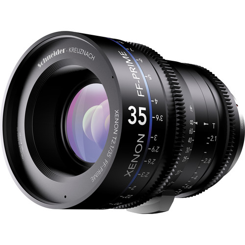 Schneider Xenon FF 35mm T2.1 Lens with Nikon F Mount (Feet)