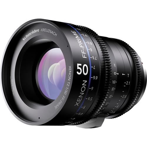 Schneider Xenon FF 50mm T2.1 Lens with Sony E Mount (Feet)