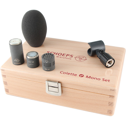 Schoeps Colette CMC 1 Microphone Amp MK 41 Supercardioid Condenser Capsule and Low-Cut Filter (Matte Gray)