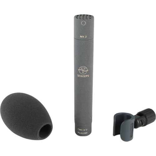 Schoeps Colette CMC 6 Microphone Amp and MK 2 Omnidirectional Condenser Capsule (Matte Gray)