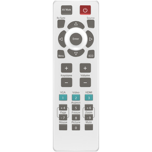 ScreenPlay Remote for Select InFocus/ScreenPlay Projectors (White)