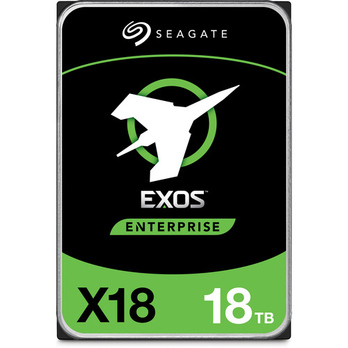 Seagate 18TB Exos X18 7200 rpm SATA III 3.5" Internal HDD
