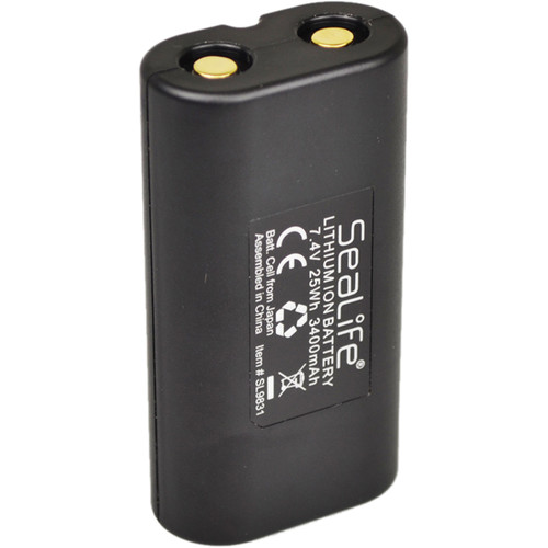 SeaLife SL9831 Rechargeable Lithium-Ion Battery (7.4V 3400mAh)