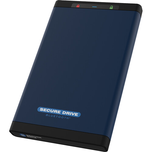 SecureData SecureDrive BT 4TB Encrypted HDD with Bluetooth Authentication