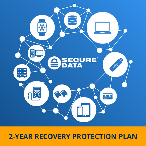 SecureData 2-Year Recovery Protection Plan (3 Drives)