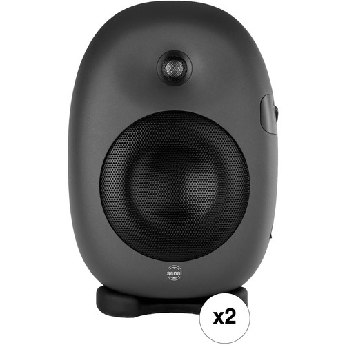 Senal ASM-6 Professional Two-Way Active 6.5" Studio Monitor Speaker Pair Kit