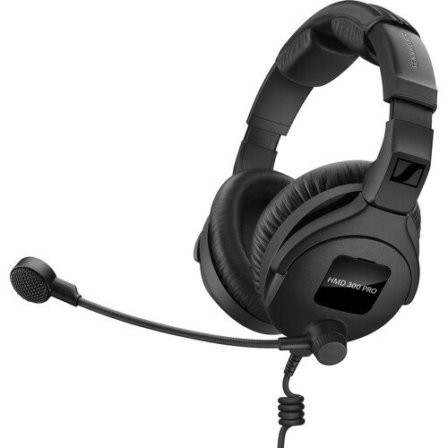 Sennheiser HMD 300 PRO-X4F Broadcast Headset with 4-Pin XLR Female Cable