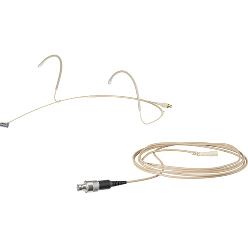 Sennheiser Headmic 4 BE 3-Pin Headset Microphone (Beige 3-Pin LEMO Connector)