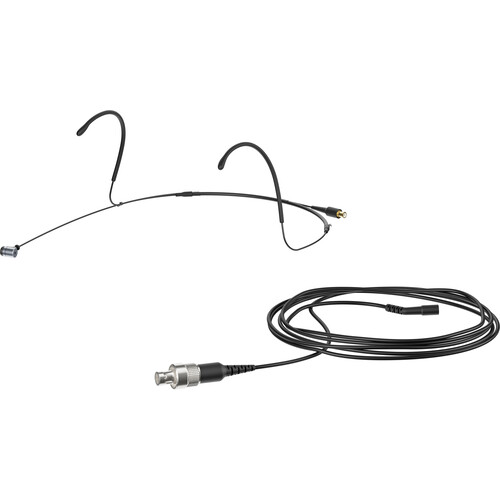 Sennheiser Headmic 4 BK 3-Pin Headset Microphone (Black 3-Pin LEMO Connector)
