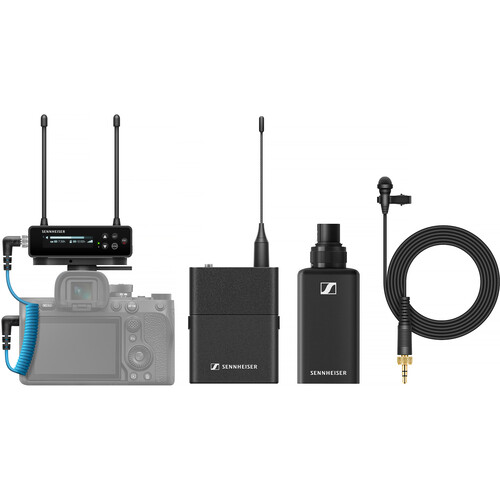 Sennheiser EW-DP ENG SET Camera-Mount Digital Wireless Combo Microphone System (R1-6: 520 to 576 MHz)